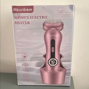 Akunbem Women Electric Shaver - Pink